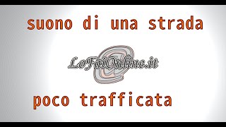 Suono Rumore del Traffico per Rilassarsi Dormire 8h Traffic Sound for Relax and Sleep [upl. by Willow]