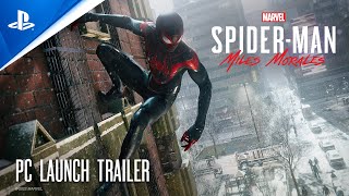 Marvels SpiderMan Miles Morales  Launch Trailer  PC Games [upl. by Xavier758]