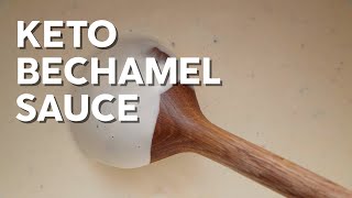 Keto bechamel sauce – Gluten free recipe [upl. by Nidya816]