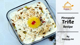 Pineapple Trifle Recipe by Hapyyyme [upl. by Anoit]