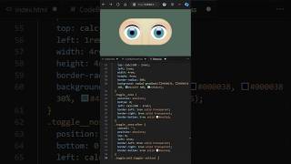 Day 076  🤯Css Face Toggle Animation coding frontend programming softwaredeveloper cssanimation [upl. by Daveda]