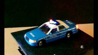 Realistic Siren for 143 Diecast Model Police Cars [upl. by Krucik]