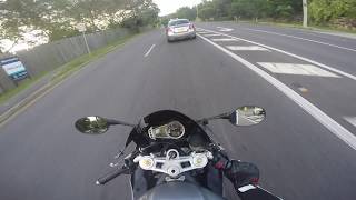 2008 Triumph Daytona 675R Review  Perfect street racer [upl. by Lohner]