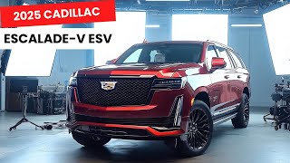 Meet the 2025 Cadillac EscaladeV ESV – Pure Power and Luxury [upl. by Ahsert]