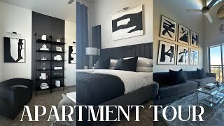 APARTMENT TOUR  MODERN amp NEUTRAL HOME DECOR  FULLY FURNISHED  LUXURY AESTHETICS  NEW 2023 [upl. by Aruasor]