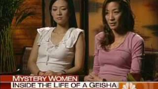 Ziyi Zhang and Michelle Yeoh talk about Mememoirs of A Geisha on NBCs Today show [upl. by Schnurr]