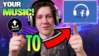 How To Upload Music To Facebook In 2023 [upl. by Penhall492]