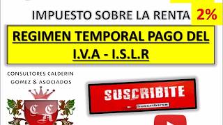 ANTICIPO IVA ISLR 2018 2019 [upl. by Ellerud584]