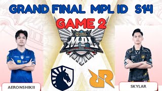 RRQ VS TLID FINAL GAME 2  GRANDFINAL  FINALMPLIDS14 [upl. by Burbank]