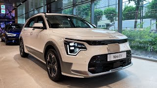 2023 The allnew KIA Niro EV Earth Snow White EXTERIORINTERIOR Walkaround in 4K [upl. by Paulie]