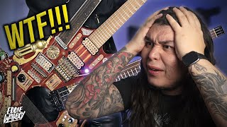 ¡ESTA GUITARRA ES UNA LOCURA 🤯 Ibanez  Hydra  Eddie Warboy [upl. by Yelats517]