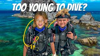 Our Kids Got SCUBA Certified in The Philippines [upl. by Ahsikar]