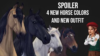 SPOILER  4 New Horse Colors amp New Outfit  SSO Secrets [upl. by Albertine499]