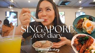 a week in SINGAPORE food diaries  making new friends amp exploring the city  tiffycooks vlog [upl. by Telrats]