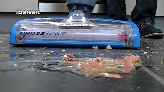 Bissell Crosswave Multi Surface Cleaner Demonstration amp Review [upl. by Japheth]