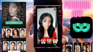 Persona Beauty Filter Appquot 📸PersonaApp AppReview ExploringApps MobileApps AppFeatures beauty [upl. by Germann]