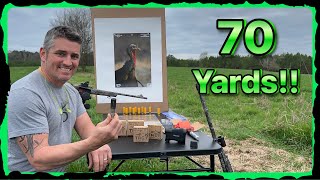 70 YRDS 410 amp 20 Ga TURKEY Loads [upl. by Jobina]