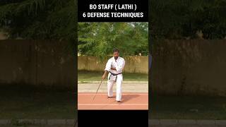 LATHI से DEFENSE करना सीखो  lathi lathitraining karatesir ‎KARATESIR [upl. by Lexa]