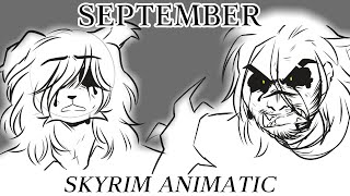 SEPTEMBER  skyrim animatic [upl. by Annaej824]