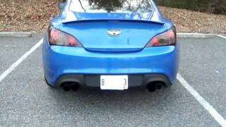 ISIS Performance Race Exhaust  Hyundai Genesis Coupe 09 20T  Video 3 [upl. by Arual557]