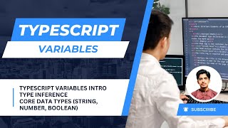 Typescript Variables amp Core Data Types  Typescript Tutorial 2  Sarfaraz Unarr [upl. by Soracco]