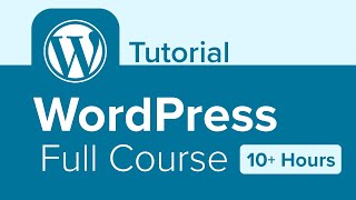 WordPress Full Course Tutorial 10 Hours [upl. by Lethia]