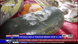 Penampakan Sejumlah Barang Pribadi Milik Penumpang Sriwijaya Air [upl. by Ahsiekat76]