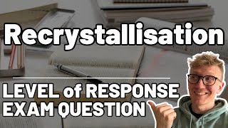 Recrystallisation Exam Question  OCR Chemistry  Level of Response [upl. by Kimitri]