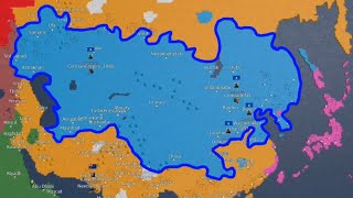 Mongol Empire Timelapse  Nations Roleplay 2 [upl. by Ennahtebazile683]