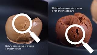 Know Cocoa  How different cocoa powders change the texture of your ice cream  deZaan [upl. by Nelra783]