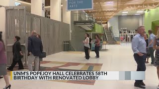 Popejoy Hall celebrates 58th birthday with new look [upl. by Aleemaj564]