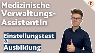 Medizinische VerwaltungsassistentIn Ausbildung  Einstellungstest meistern mit Plakos [upl. by Goodhen]