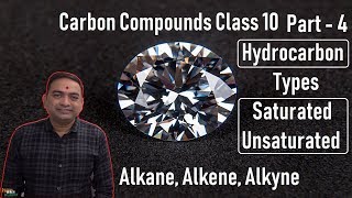 Carbon Compounds  Hydrocarbons  Saturated and Unsaturated Class 10 Maharashtra Board Part 4 [upl. by Otrepur]