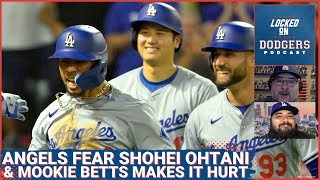 Shohei Ohtani Returns to Anaheim Mookie Betts Delivers Big Swing in Los Angeles Dodgers Win [upl. by Young]