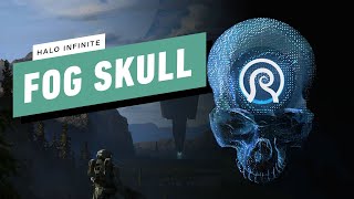 Halo Infinite Campaign  Fog Skull Location [upl. by Anerbes]