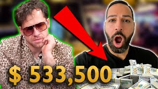 Jungleman 533K Pot In High Stakes Cash Game [upl. by Ardnic]