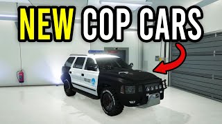 How To Get NEW COP CARS In GTA 5 Online New Police Cars [upl. by Lennie331]