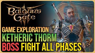 Ketheric Thorm Fight Baldurs Gate 3 [upl. by Cicenia]