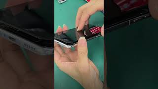 Glue the replacement phone screen repair [upl. by Aixela]