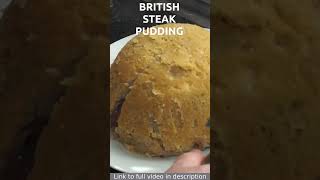 British Steak Pudding 😋🇬🇧 [upl. by Duester]