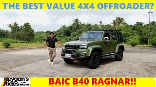 Is The BAIC B40 RAGNAR 4X4 the BEST OffRoader for the Price Car Review [upl. by Nhtanhoj]