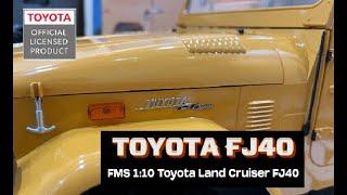 TOYOTA Land Cruiser FJ40 락하비 스케일RC카 트라이얼 언박싱 [upl. by Ajroj]