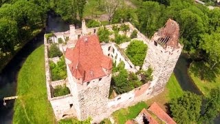 Schloss Pottendorf  inkl FPV Meeting mit Poeli1 Esterhazy Wasserschloss Ruine [upl. by Lias]