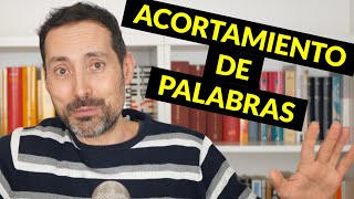 El acortamiento como procedimiento de formación de palabras concepto tipos ejemplos usos [upl. by Annehsat]