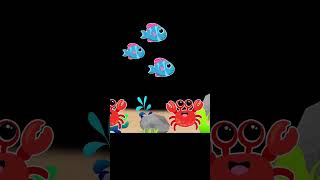 PARTY FISH  Fun Animation to entertain baby [upl. by Lanny]