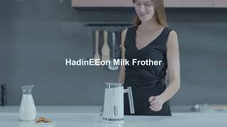 HadiNeeon Milk Frother N11 White｜Hot Sale Milk Frother ｜Fast Frothing [upl. by Ayeki272]