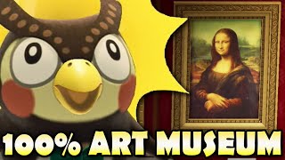 🖼 ALL REAL PAINTINGS amp STATUES In Animal Crossing New Horizons 100 Art Museum Tour [upl. by Henrie]