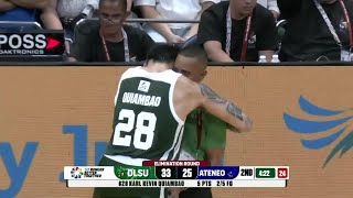 Kevin Quiambao ALLEYOOP DIME and THREE  UAAP Season 87 Mens Basketball [upl. by Alikam]