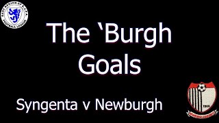 Newburgh FC goals scored versus Syngenta 19th Oct 2019 [upl. by Nadbus689]