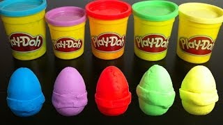 DibusYmas Play Doh Surprise Eggs playdough by unboxingsurpriseegg [upl. by Faustena864]